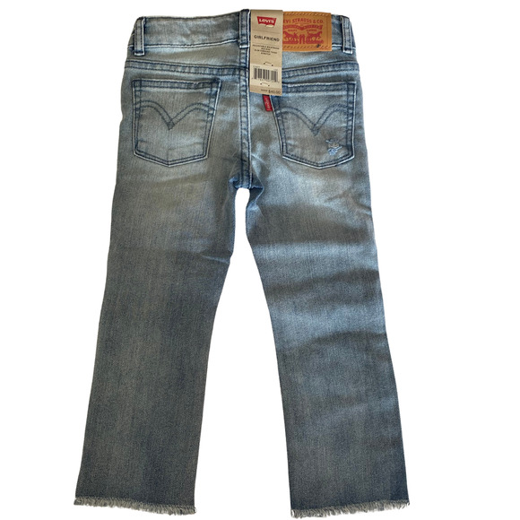 Levi's Toddler Girl 2T Slim Denim Stretch Jeans BRAND NEW - Picture 5 of 6